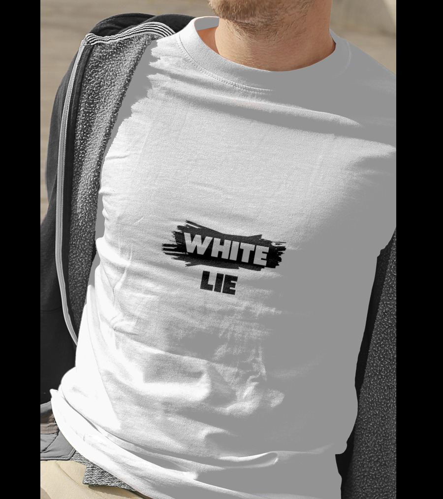 WHITE LIE Brushstroke T-Shirt