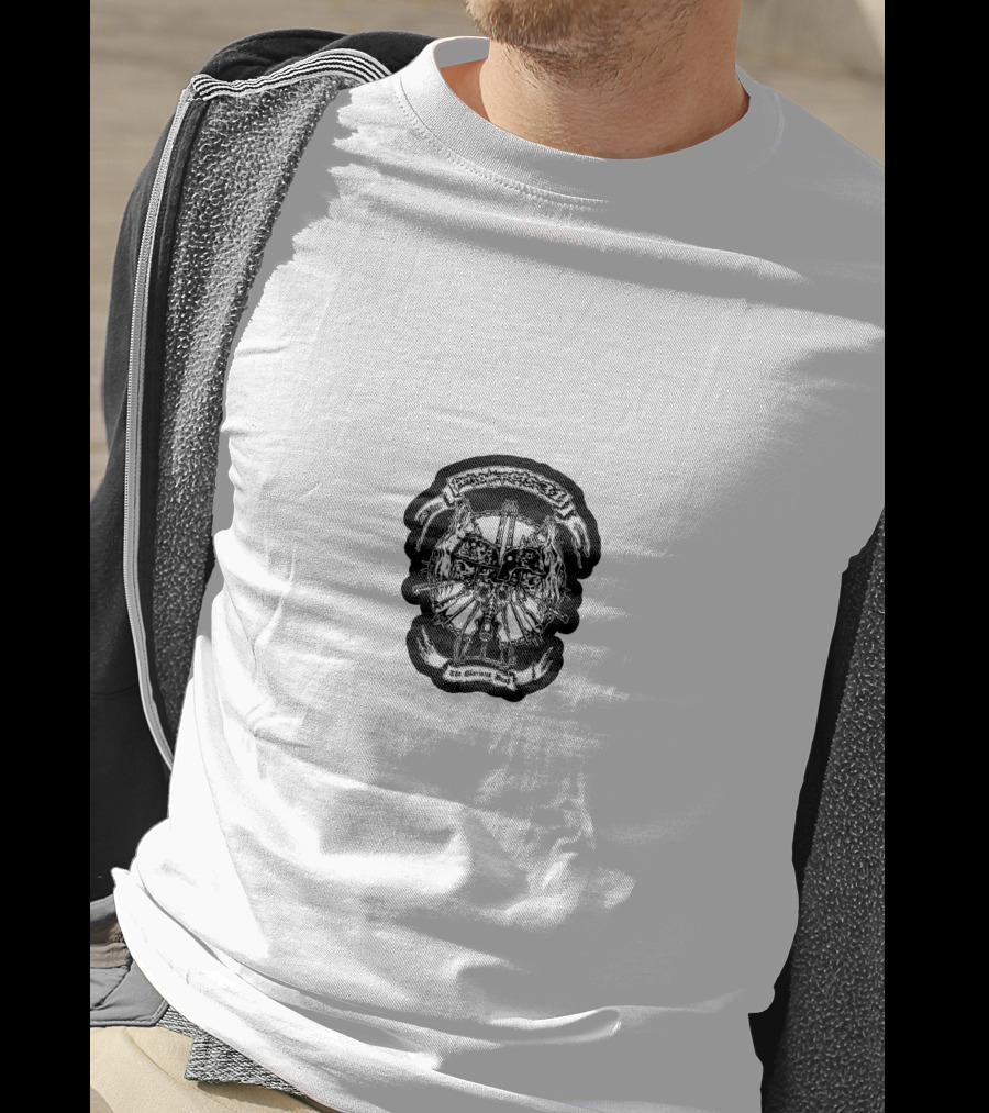 The Glorious Dead Skeleton Soldiers Skull T-Shirt