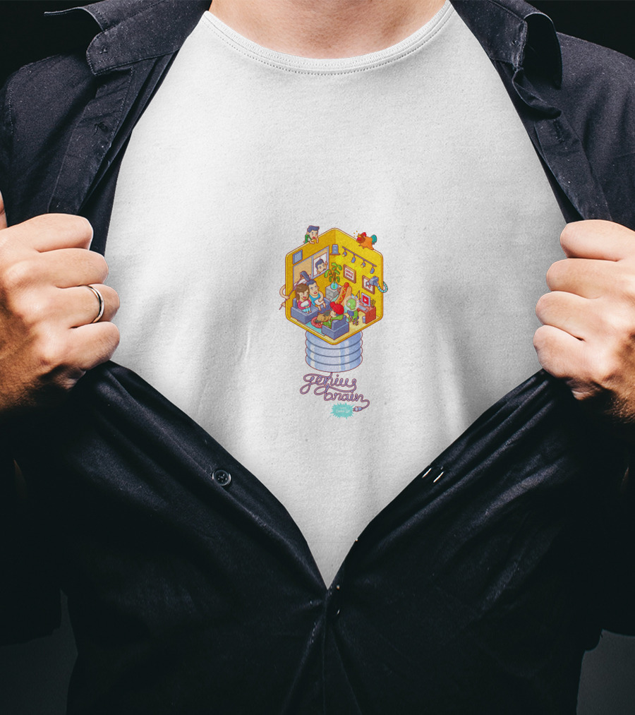 Genius Brain Creative Room T-Shirt
