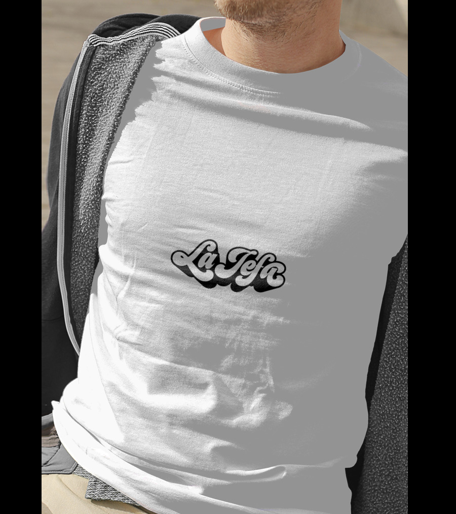 La Jefa Bold Vintage Typography T-Shirt