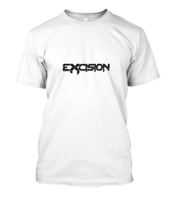 Excision Logo Reflective Text T-Shirt