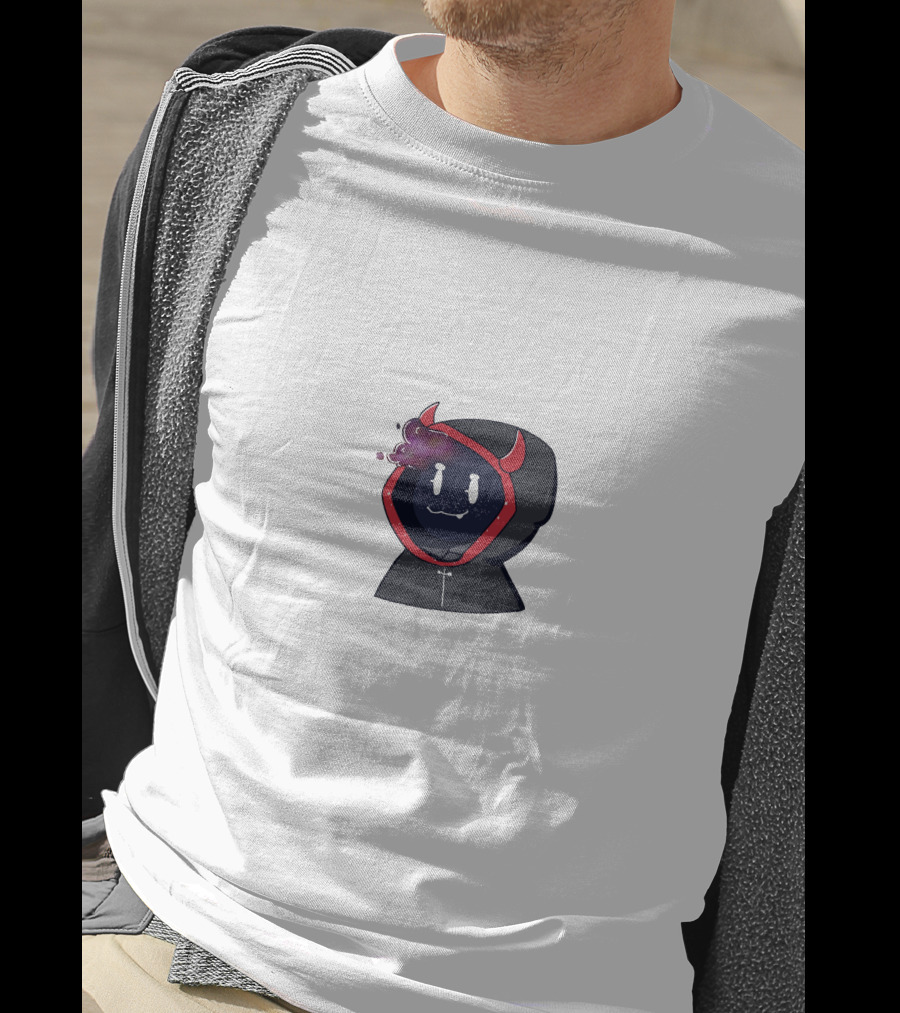 BadBoyHalo Devil Hoodie Galaxy Face T-Shirt