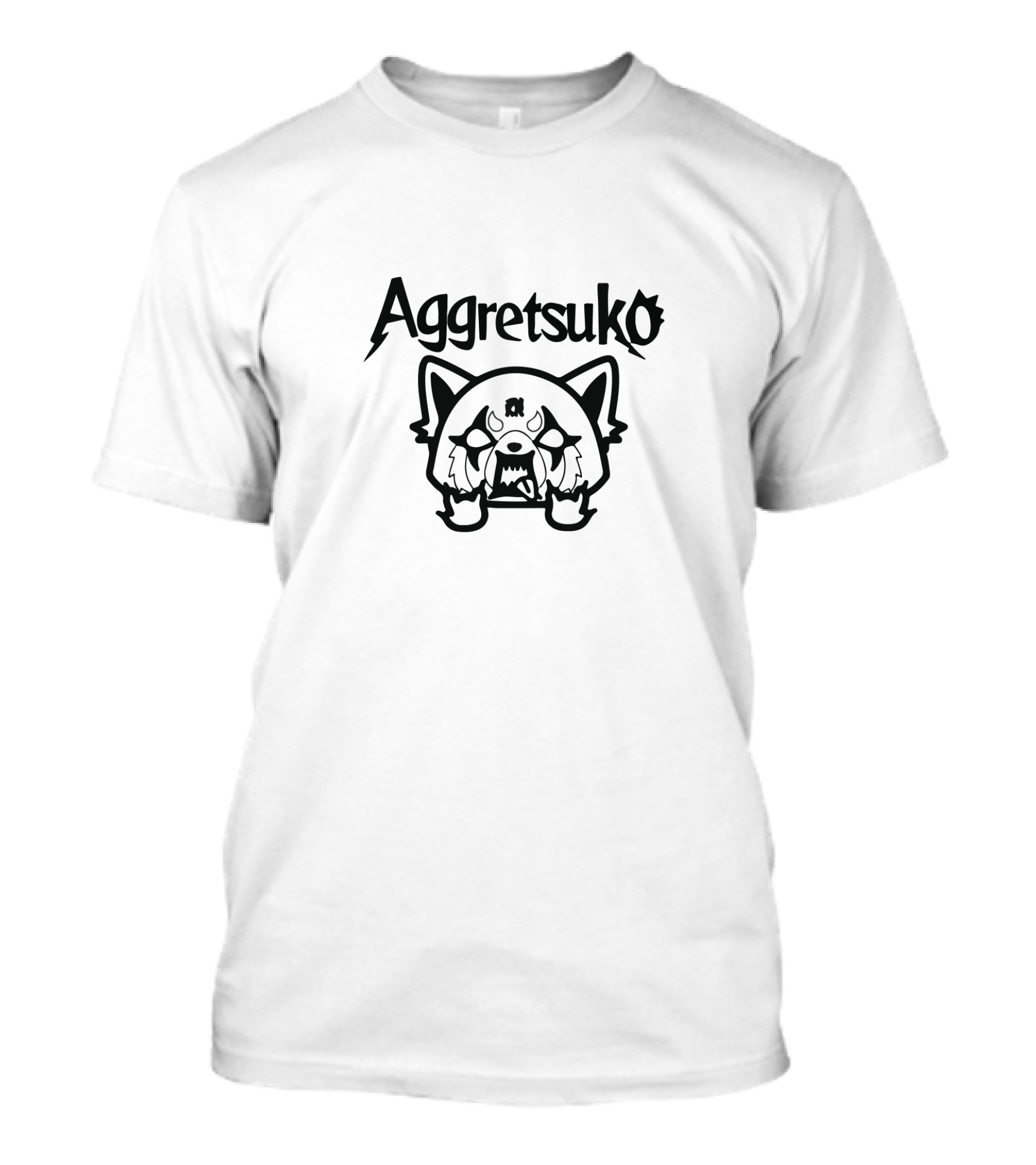 Aggretsuko Angry Face Expression Iconic Character T-Shirt