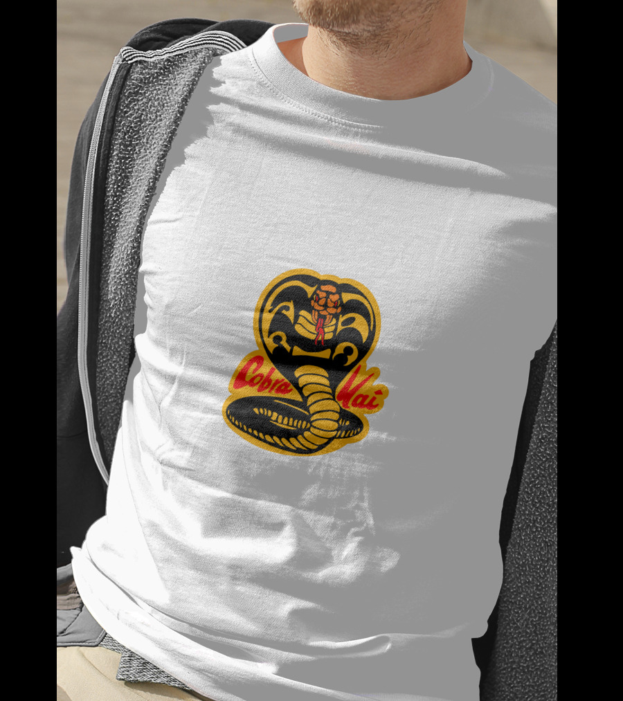 Cobra Kai Classic Cobra Snake Emblem T-Shirt