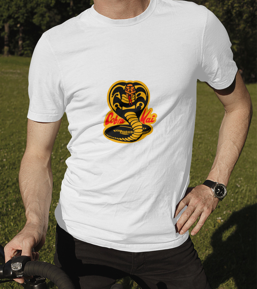 Cobra Kai Classic Cobra Snake Emblem T-Shirt