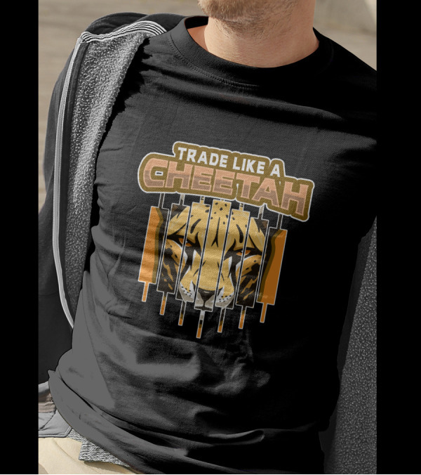 Trade Like A Cheetah Stock Market Bars T-Shirt