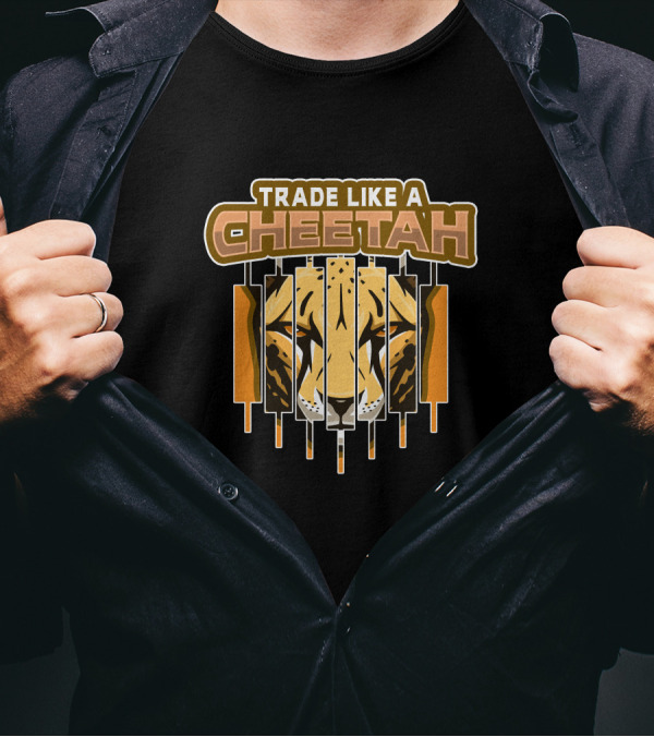 Trade Like A Cheetah Stock Market Bars T-Shirt
