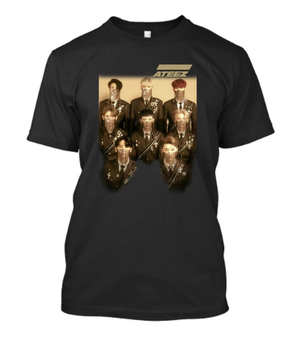 ATEEZ Group Portrait Masked Ensemble T-Shirt