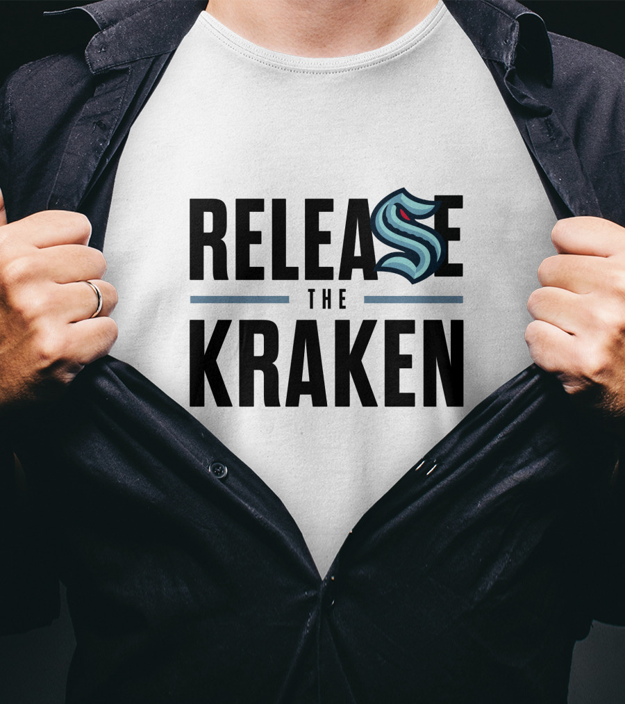 Release The Kraken Seattle Store NHL Hockey Team T-Shirt