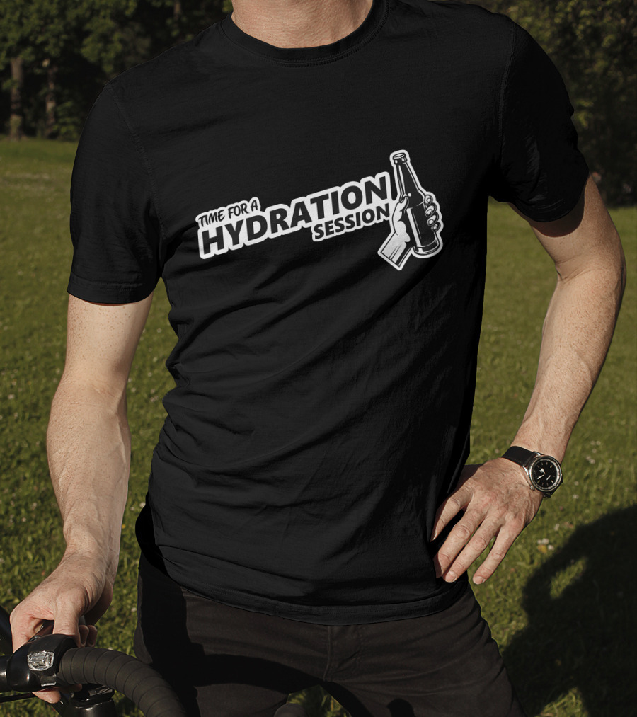 Time For A Hydration Session Headlock Merch T-Shirt