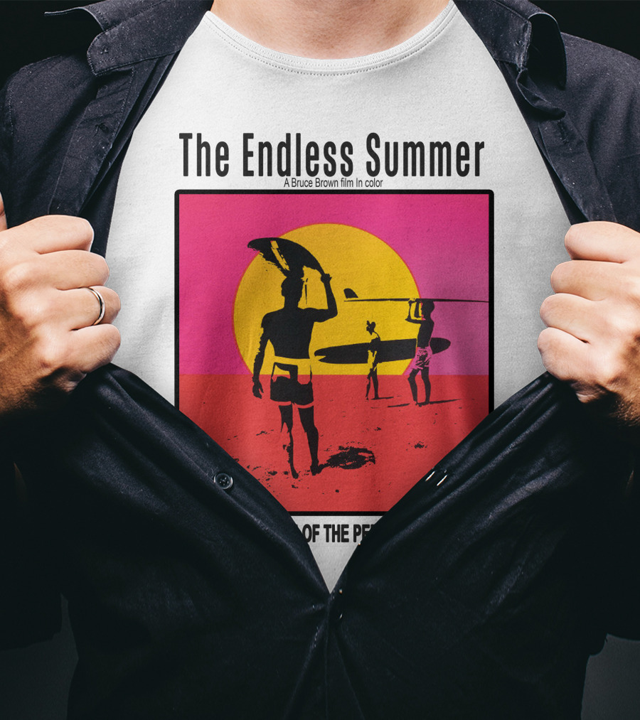 The Endless Summer: A Bruce Brown Film In Color The Search Of The Perfect Wave T-Shirt