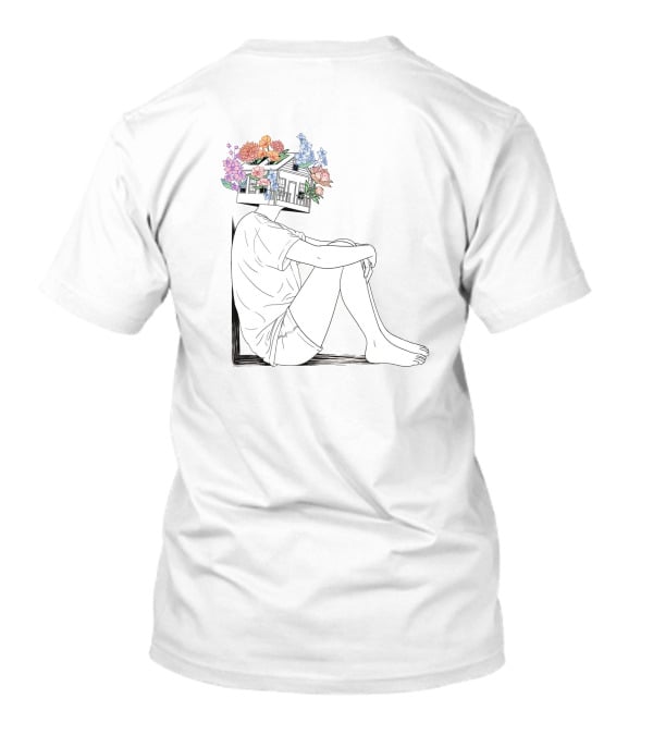 Tori Kelly Floral House Head Drawing T-Shirt