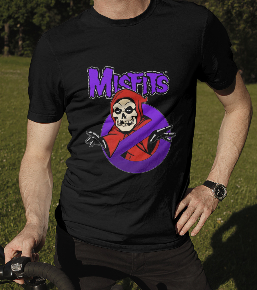 Misfits Crimson Ghostbusters Crossover T-Shirt