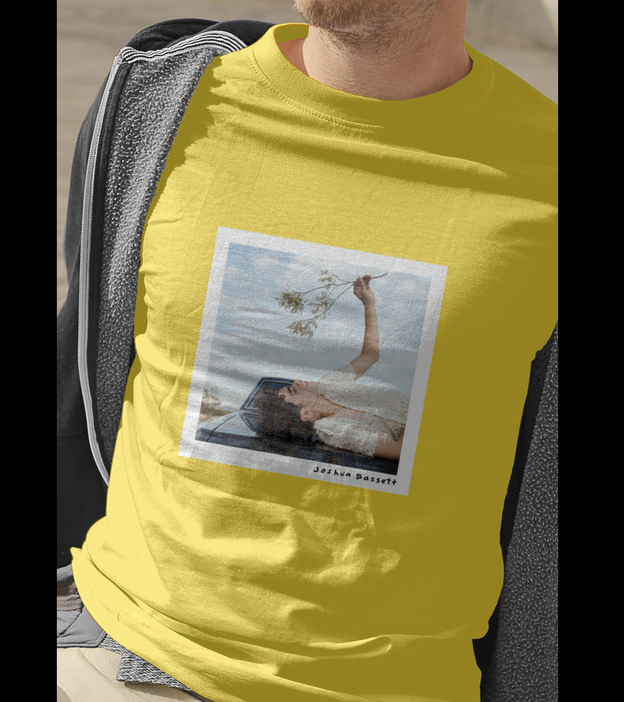 Joshua Bassett Floral Pose Vintage Aesthetic T-Shirt