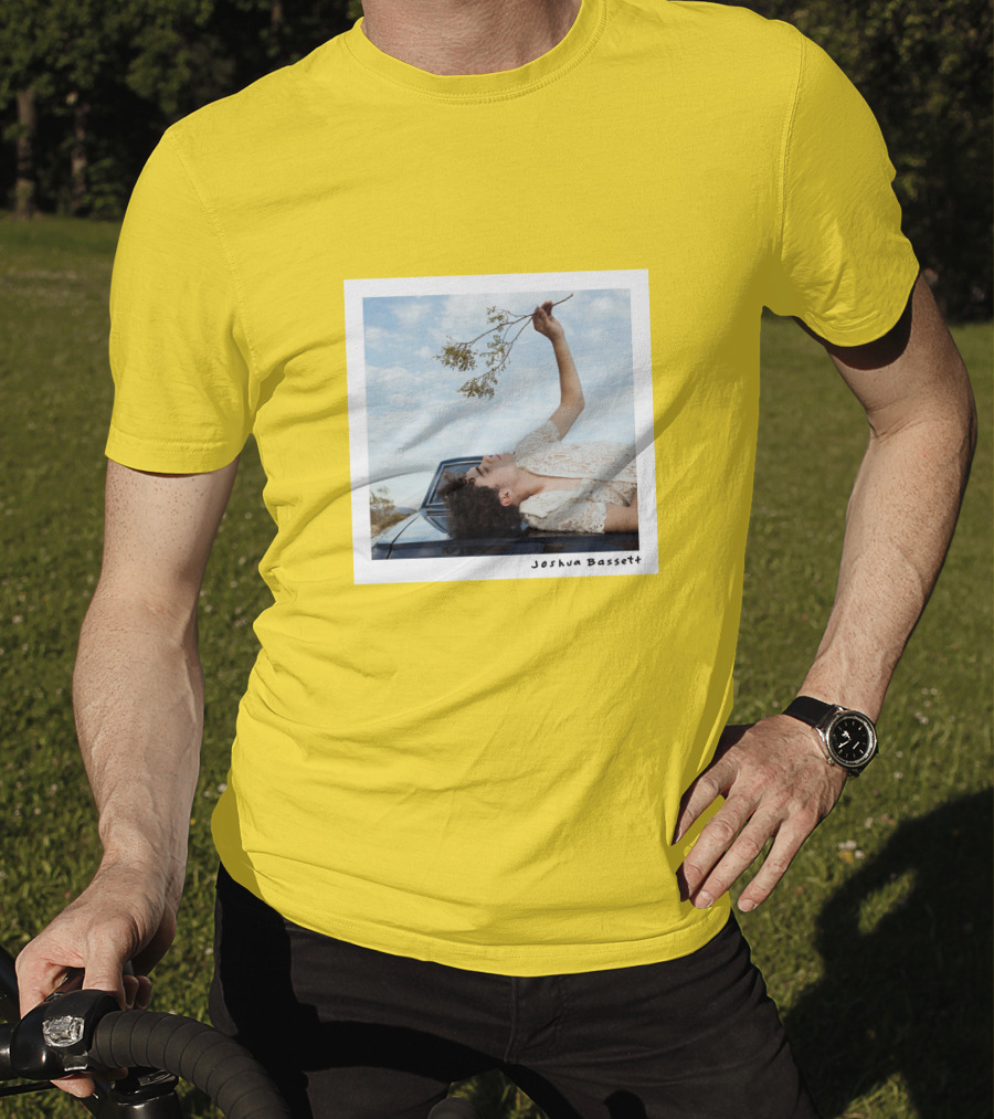 Joshua Bassett Floral Pose Vintage Aesthetic T-Shirt