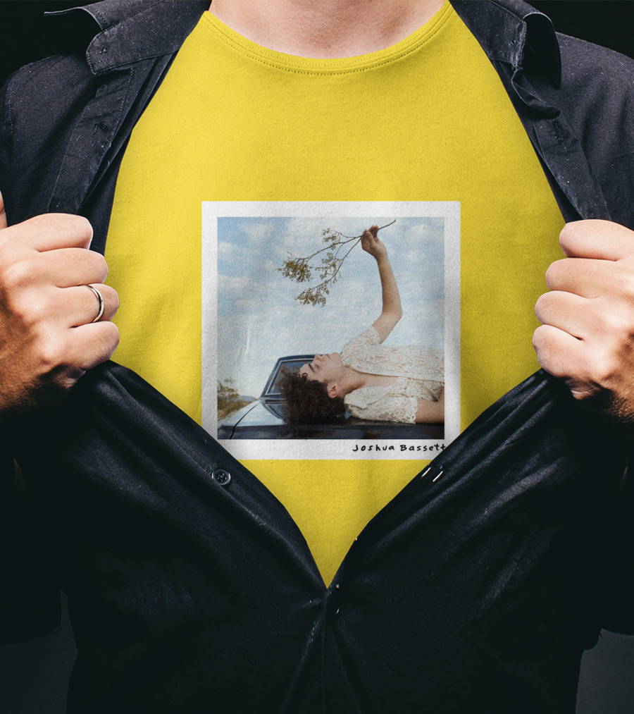 Joshua Bassett Floral Pose Vintage Aesthetic T-Shirt