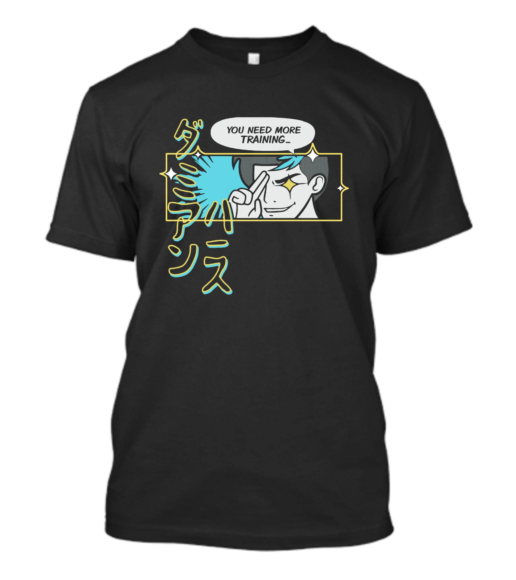 Damien Haas You Need More Training Anime T-Shirt