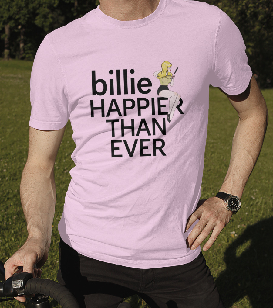 Billie Eilish Happier Than Ever Pretty Boy Merch T-Shirt