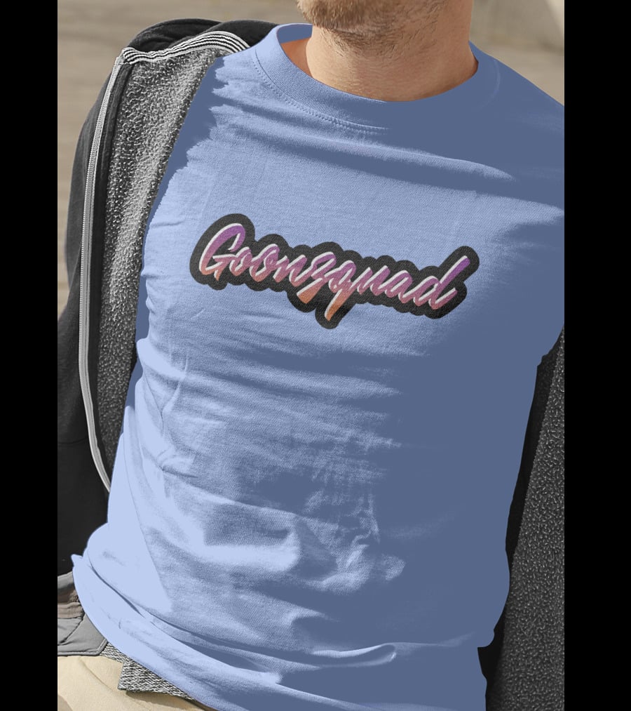 Goonzquad Retro Style Text Gradient T-Shirt