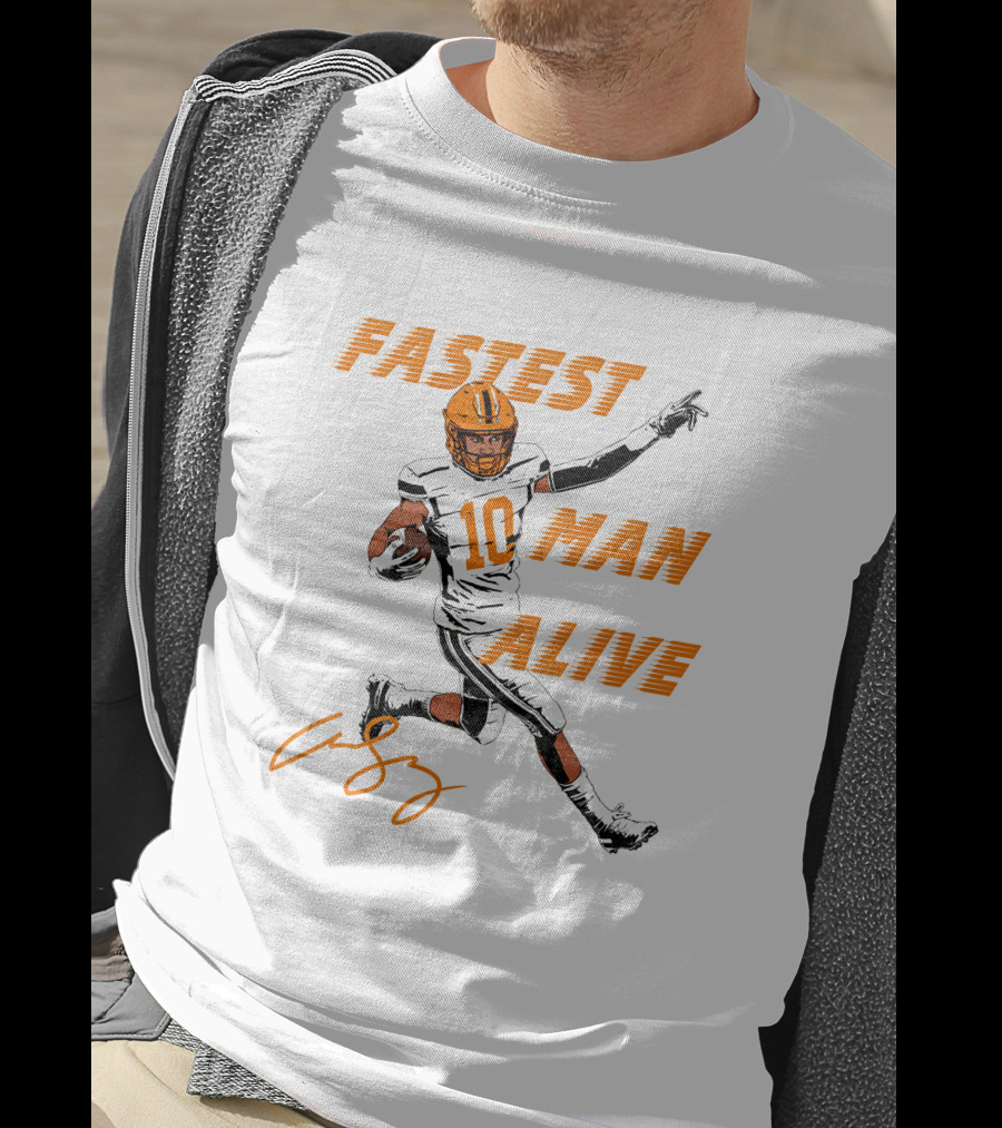 Fastest Man Alive Anthony Schwartz Merch Store T-Shirt