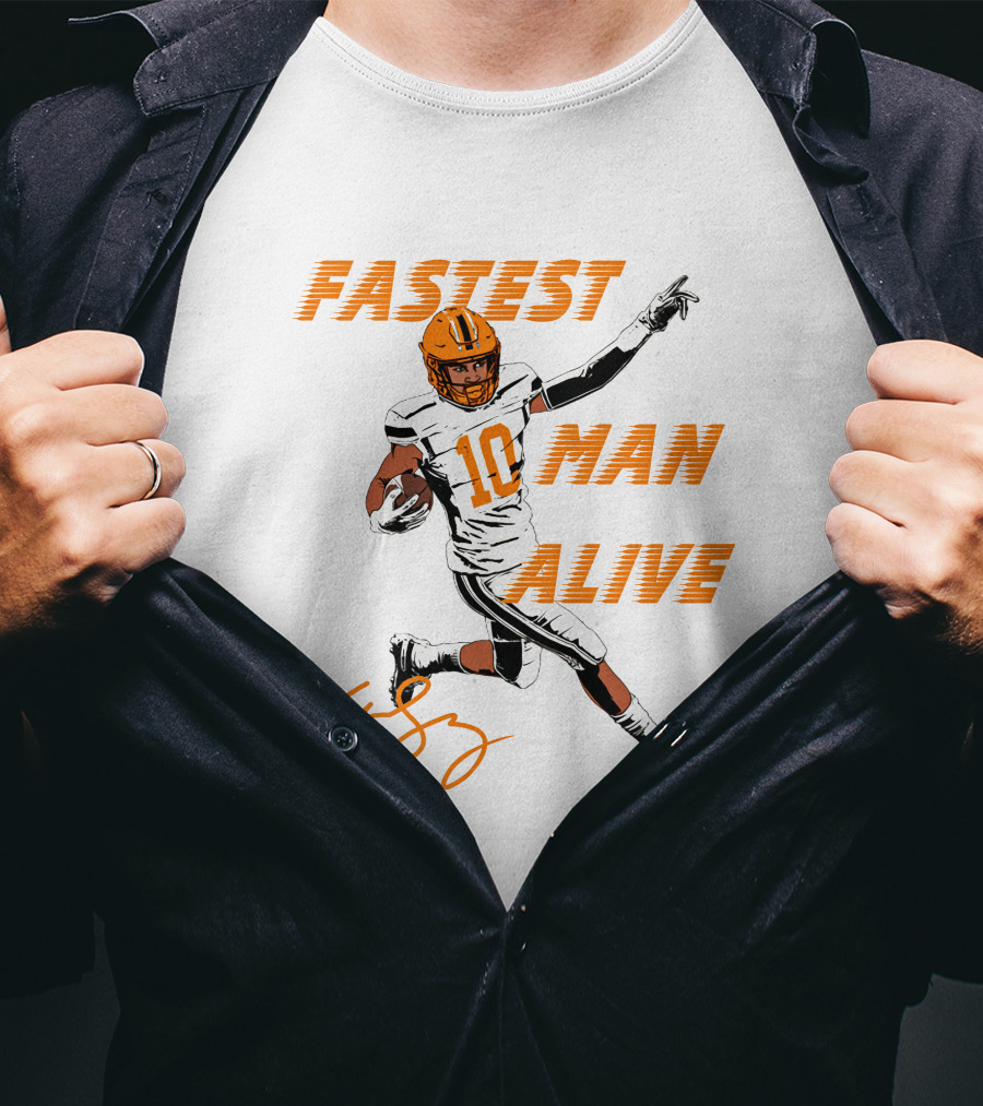 Fastest Man Alive Anthony Schwartz Merch Store T-Shirt