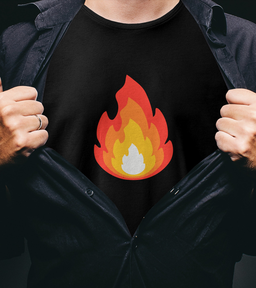 Shop The Sapnap Fire Merch Store Layered Flame T-Shirt