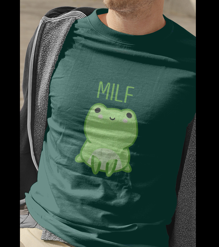 Shop The Man I Love Fwogs MILF Merch Store T-Shirt