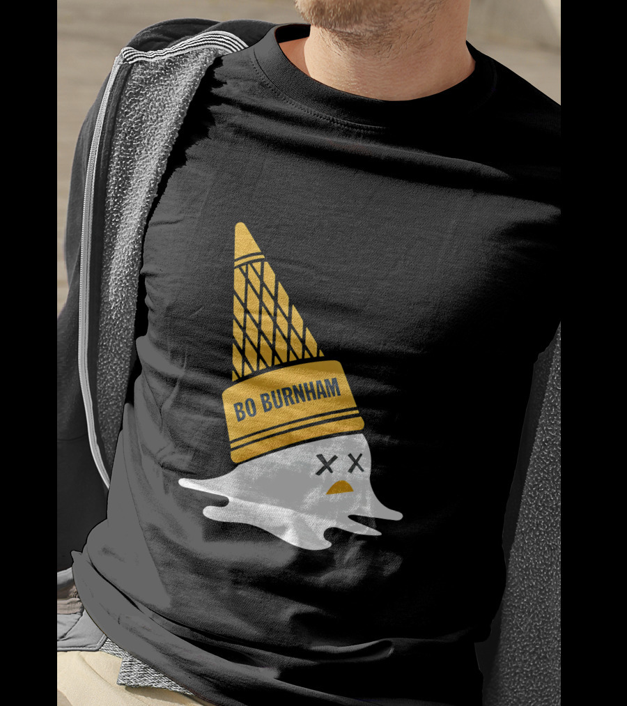 Bo Burnham Melting Ice Cream Cone Emoji Face T-Shirt