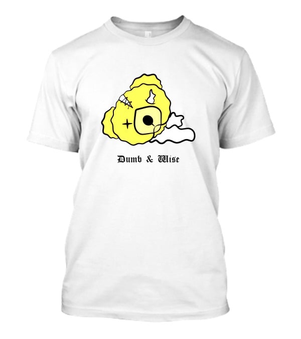 Sam Golbach Merch Dumb And Wise Yellow Cartoon Face T-Shirt