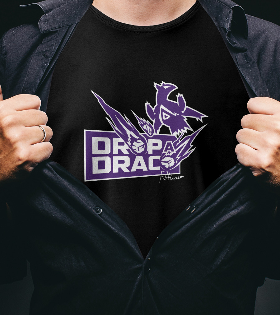 JoeyPokeaim Dropa Draco Merch Store With Iconic Dragon T-Shirt