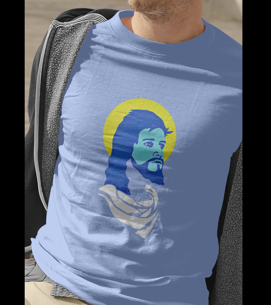 Bo Burnham Blue Halo Portrait Merch Bosus T-Shirt