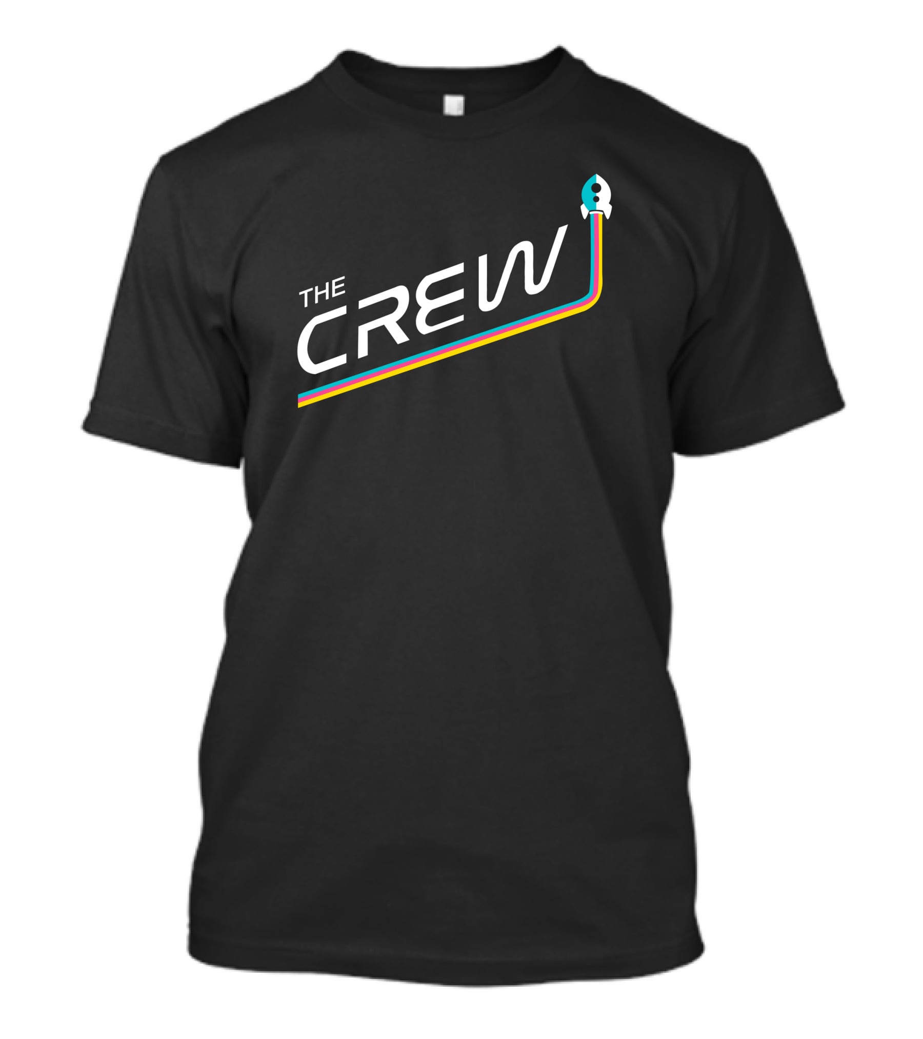 KYR Sp33dy The Crew Rocket And Rainbow Trail Merch T-Shirt