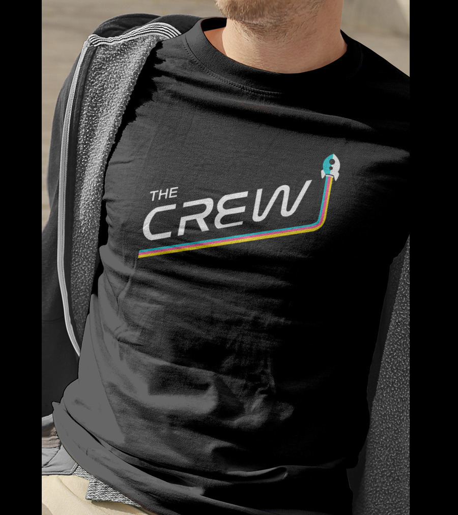 KYR Sp33dy The Crew Rocket And Rainbow Trail Merch T-Shirt