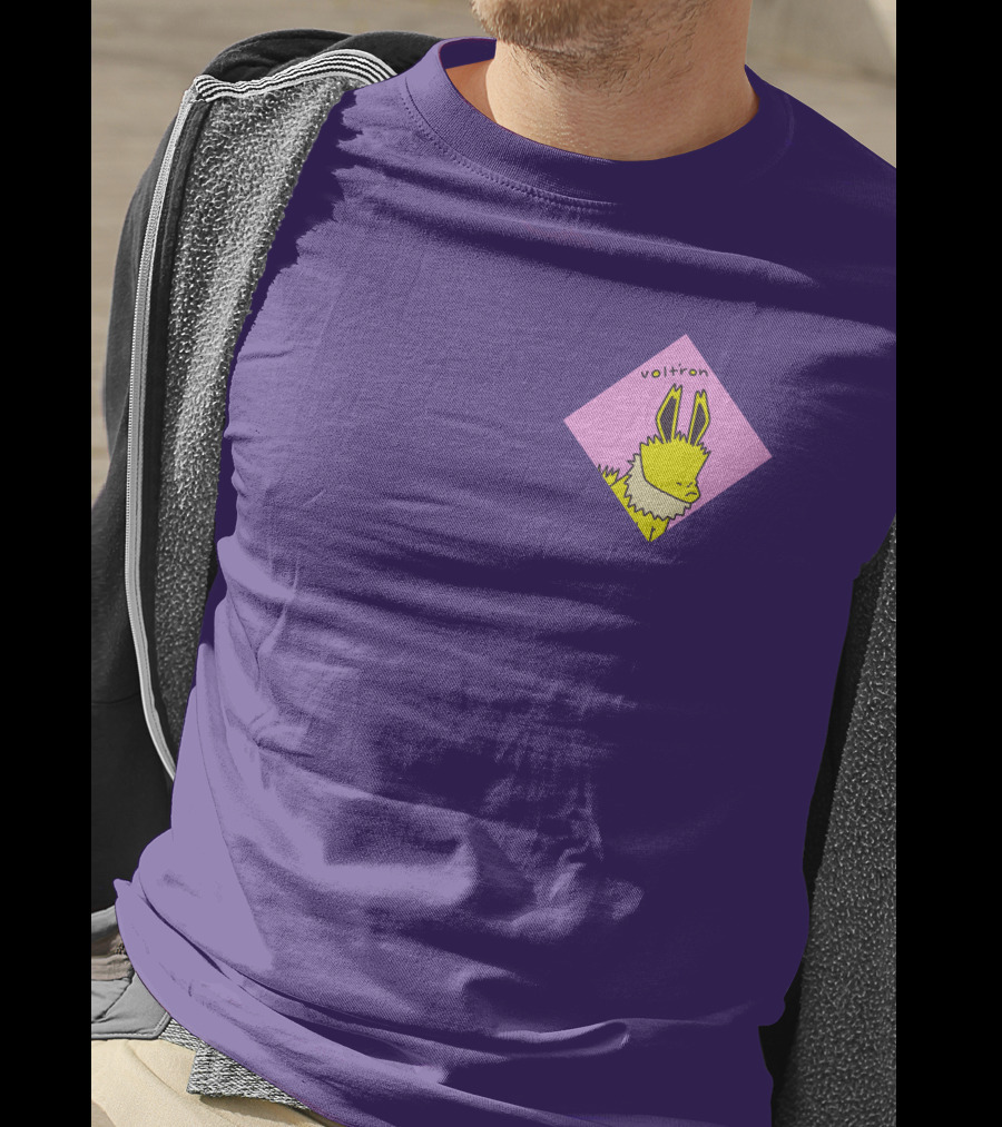 Whatstheirface Volt'ron Yellow Electric T-Shirt