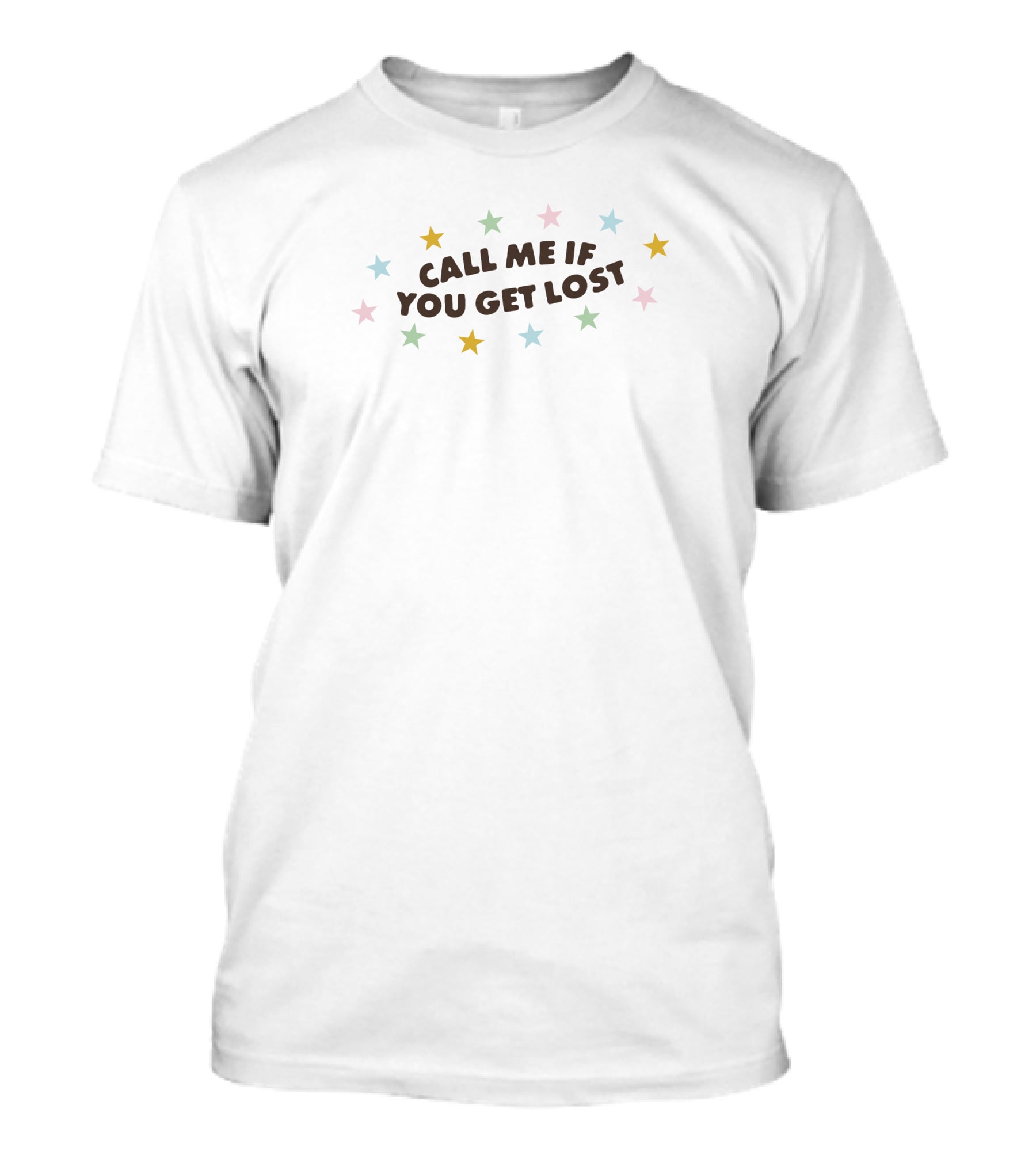 Call Me If You Get Lost Merch Star Stamp Cmiygl Multicolor Stars T-Shirt
