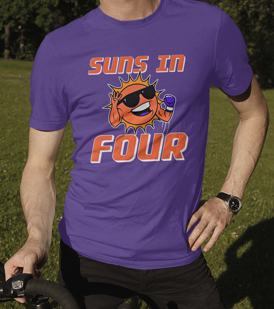 Suns In Four Dave Portnoy Merch Store T-Shirt