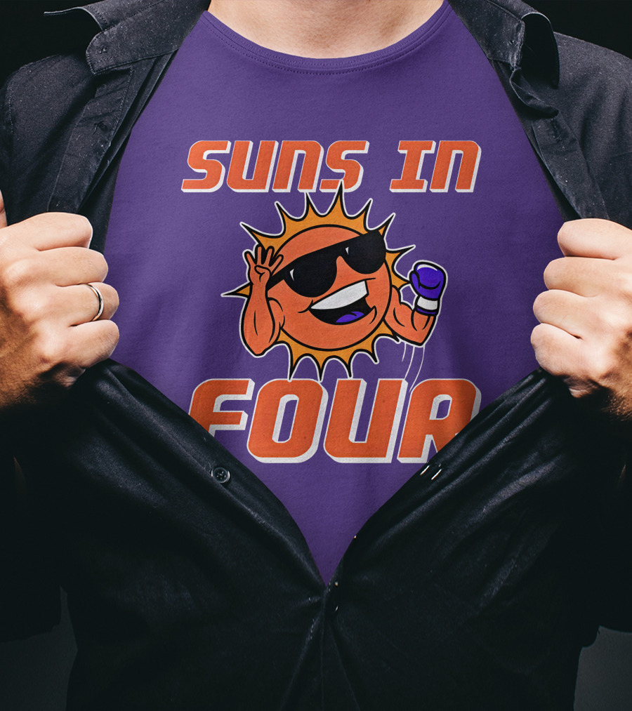 Suns In Four Dave Portnoy Merch Store T-Shirt