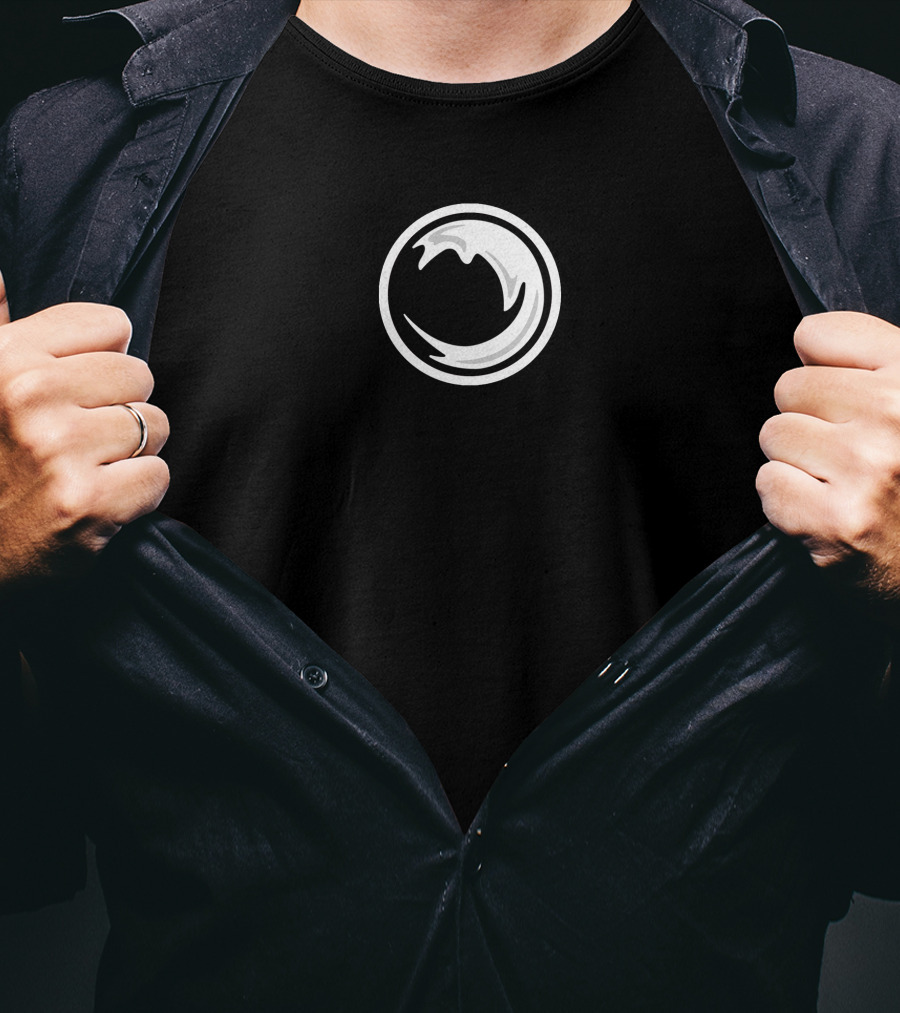 Delirium Wave In Circular Emblem T-Shirt