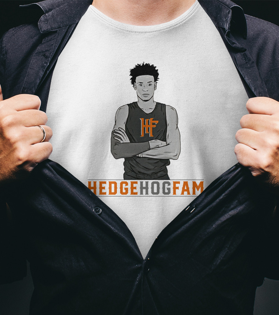 Hedgehog Fam HF Basketball Sleeveless Top T-Shirt