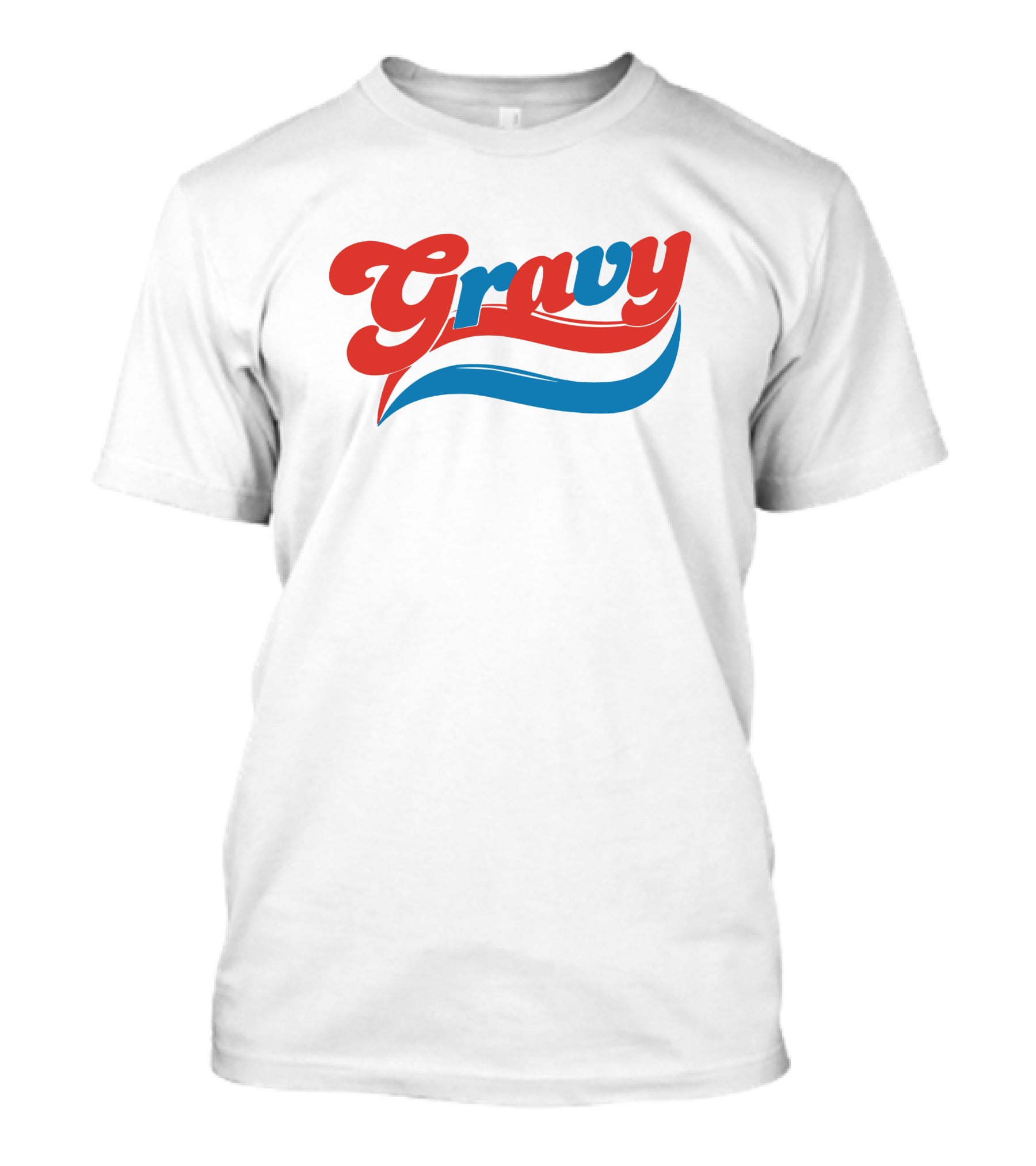 Yung Gravy Merch Gravy Wave Red White Blue T-Shirt