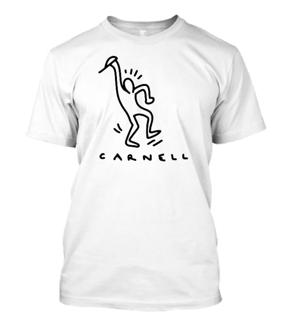 Carnell Keith Haring Style Dancing Figure T-Shirt