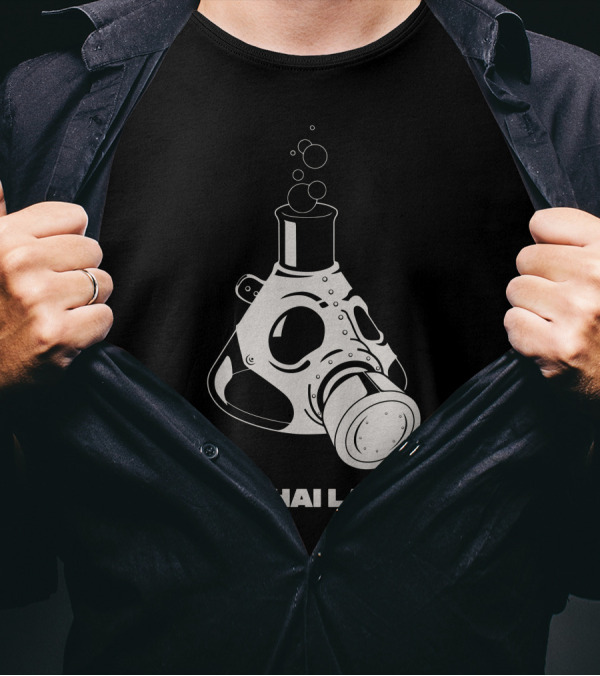 CHUHAILABS Theyetee Mixing Flask Bubbles T-Shirt