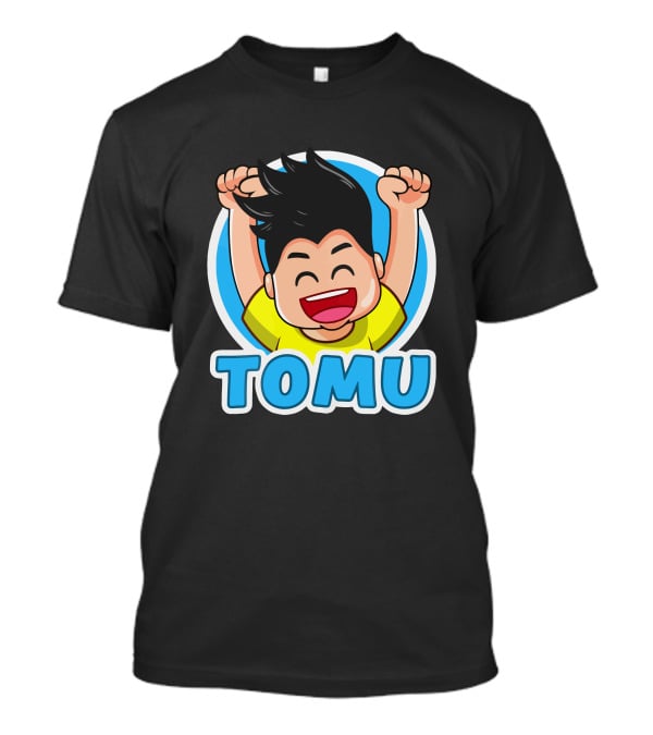 Shop Pandai.se Tomu Character Excitement Merch.se Store T-Shirt