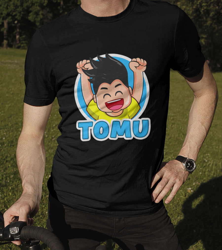 Shop Pandai.se Tomu Character Excitement Merch.se Store T-Shirt