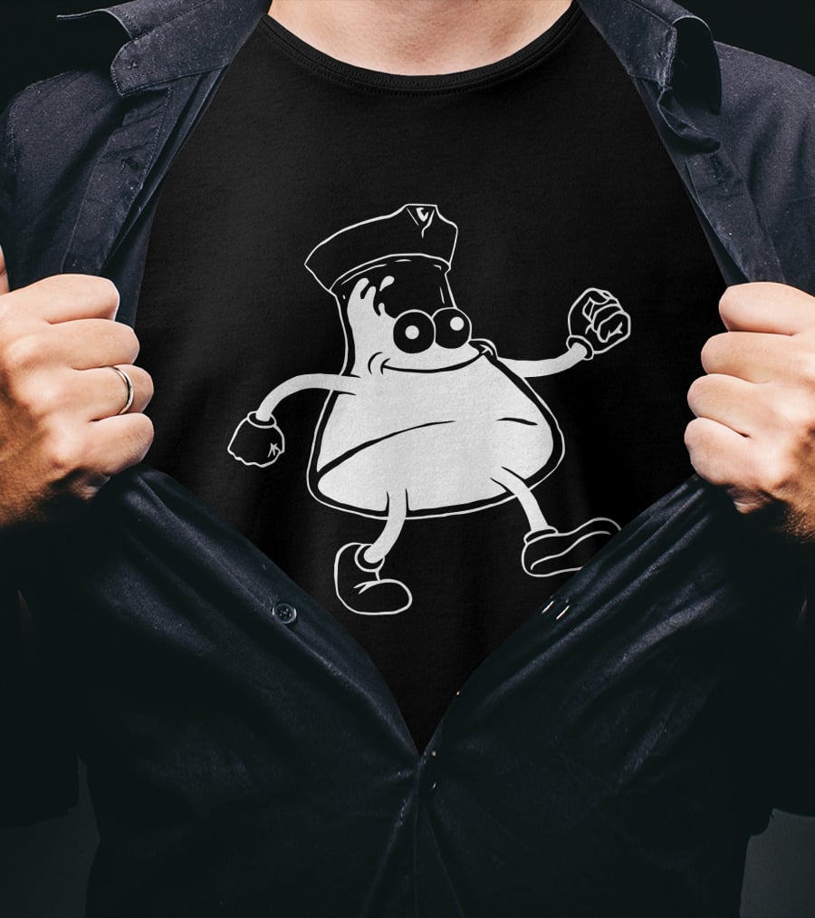 Internet Comment Etiquette Merch Big Boy Soy Walking Cartoon Character T-Shirt