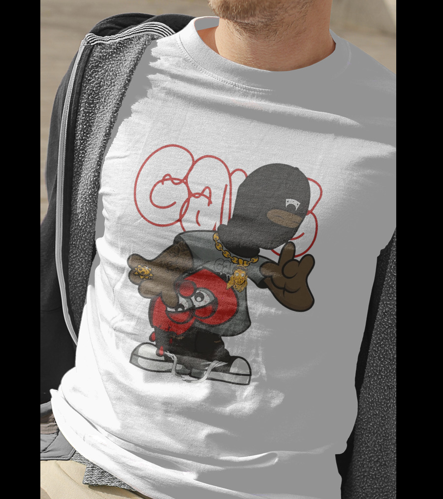 Glo Gang Character With Tattoo And Sneaker T-Shirt
