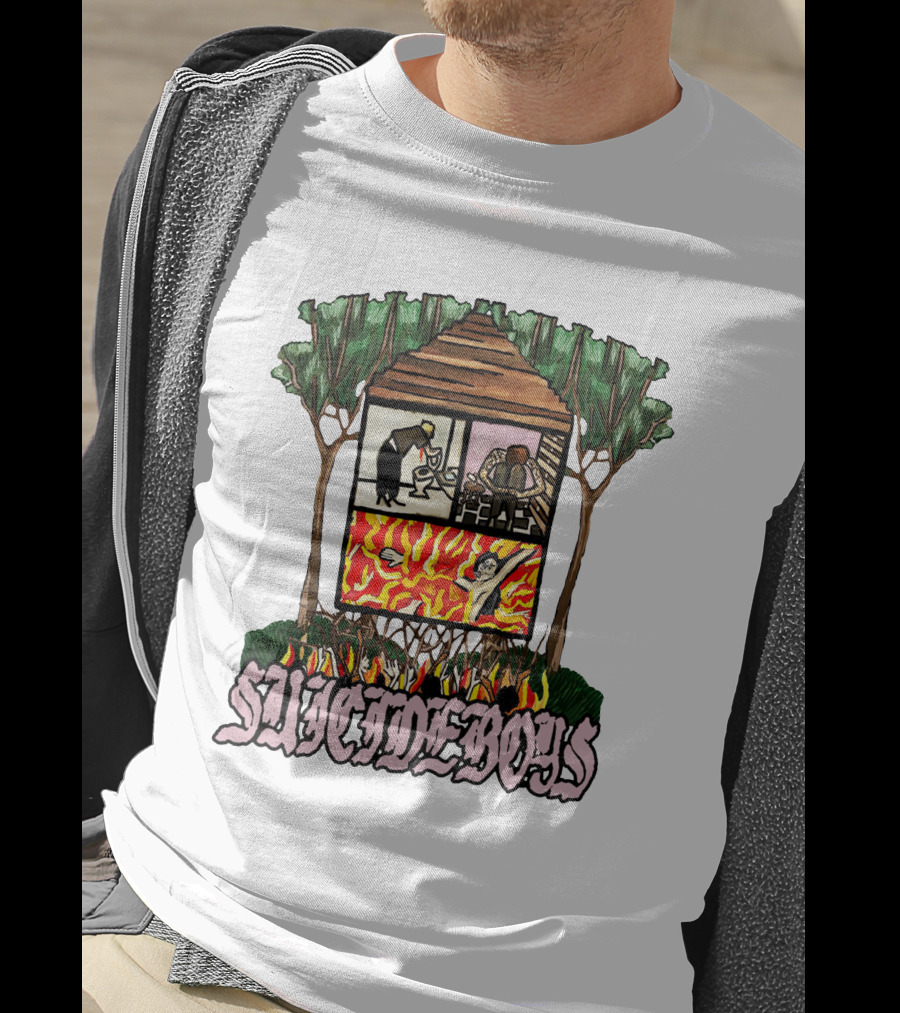 Suicideboys Fire And House Scene T-Shirt