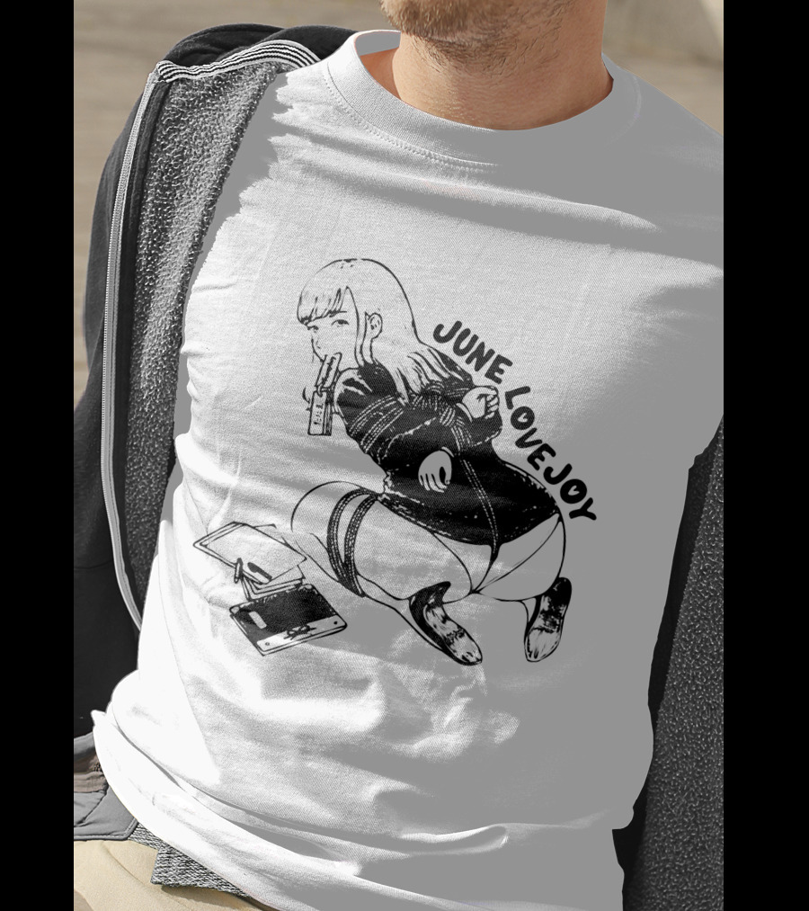 June Lovejoy Ropeplay Merch Comic T-Shirt