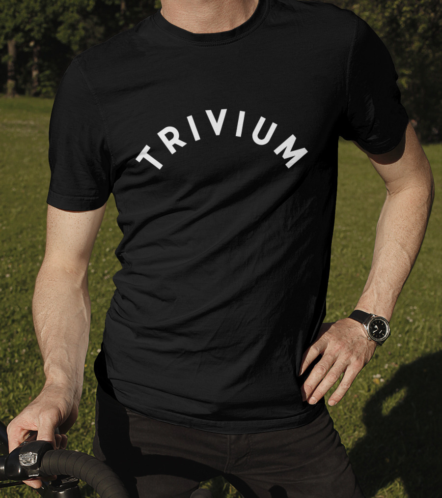 Trivium Music Band Logo Arch Design TriviumOfficial T-Shirt