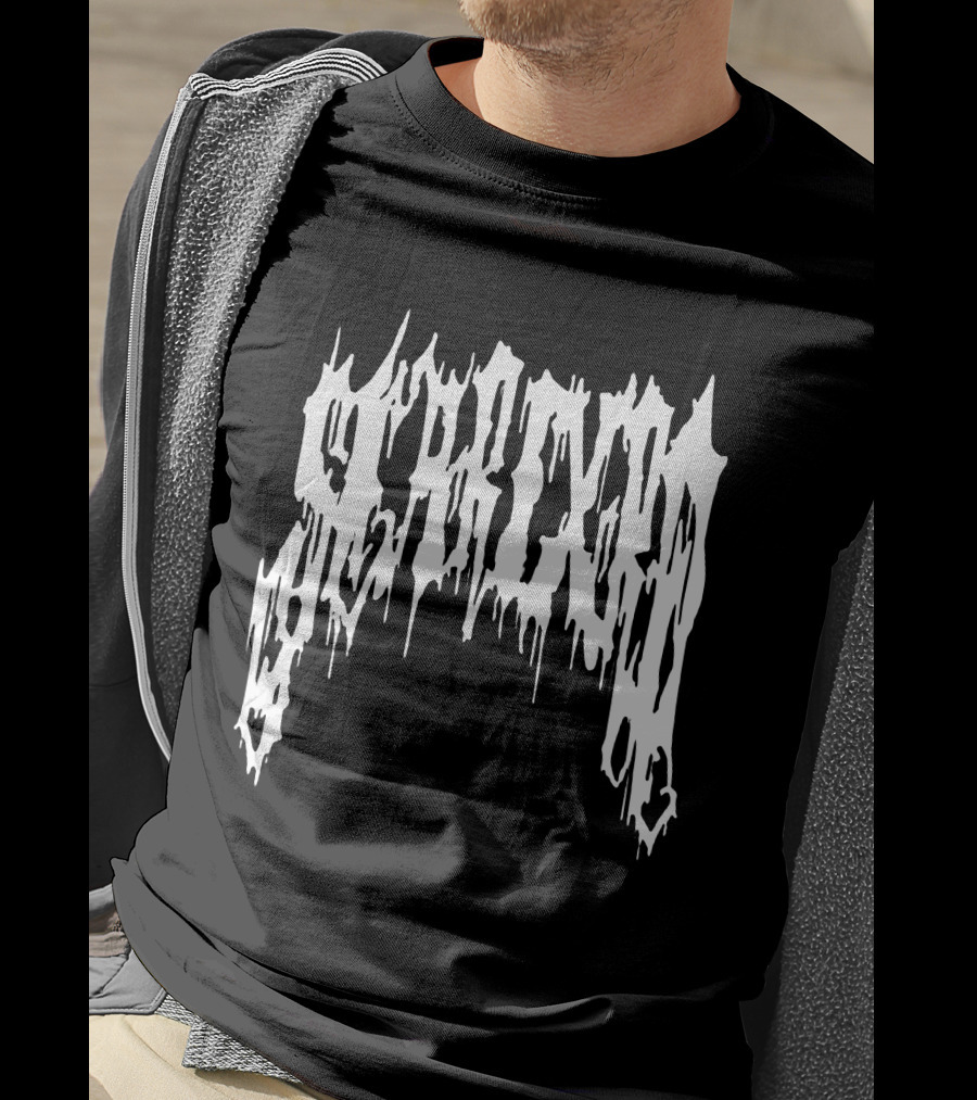 Scarlxrd Merch Metal Iconic Dripping Font T-Shirt